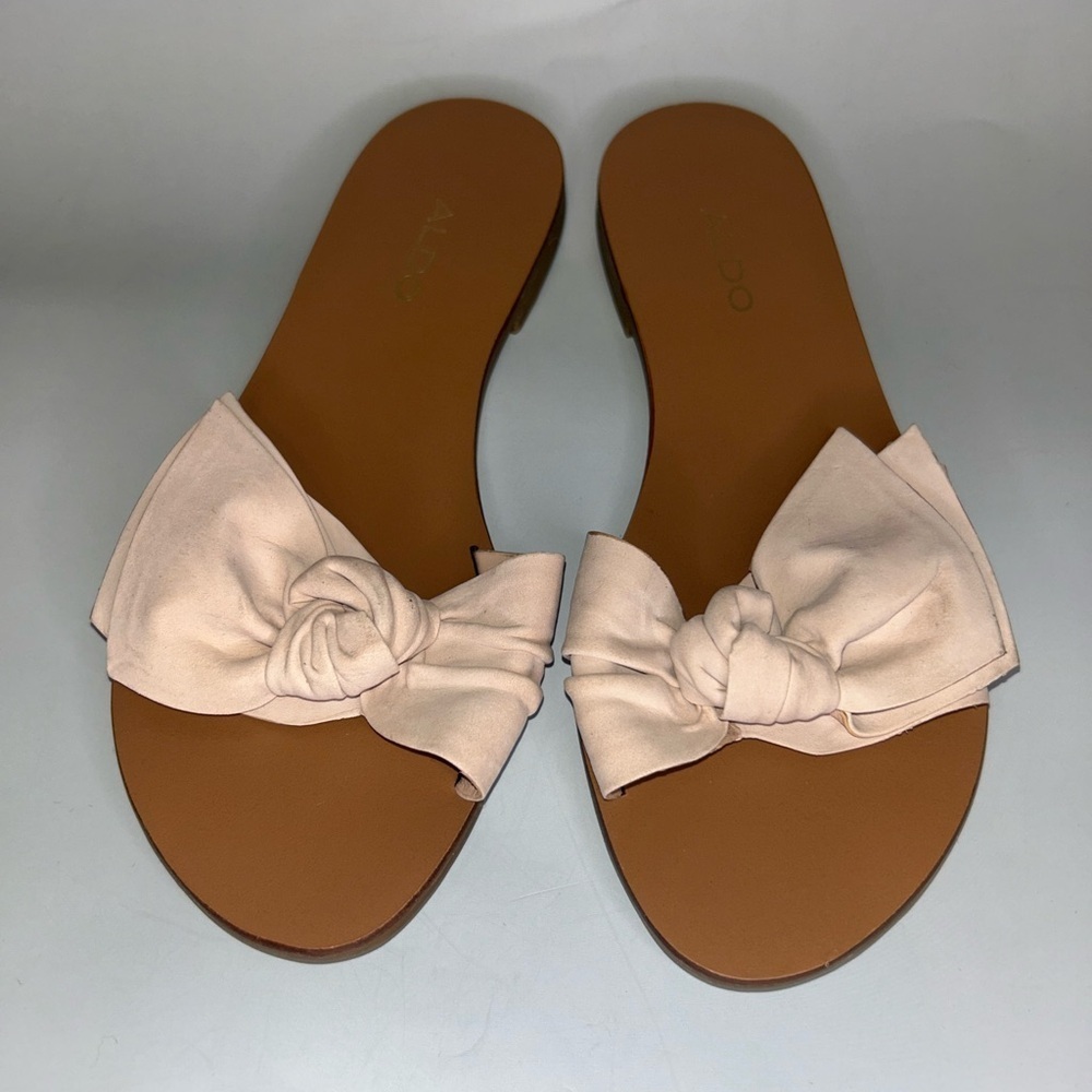 Pre loved Aldo slip on tie knot sandals